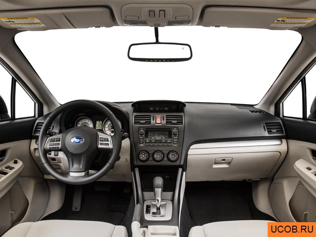 3D модель Subaru модели Impreza 2014 года