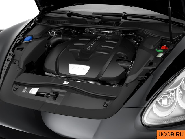 3D модель Porsche модели Cayenne 2014 года