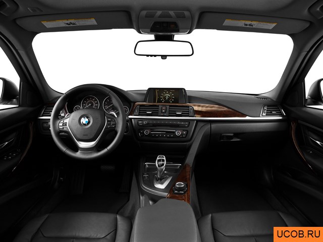3D модель BMW модели 3-series 2014 года