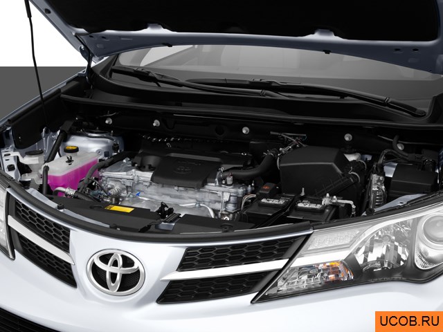 3D модель Toyota модели RAV4 2014 года