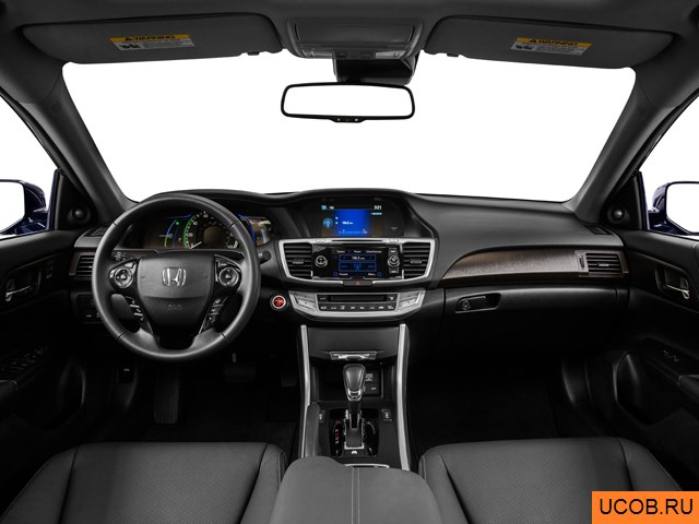 3D модель Honda модели Accord Hybrid 2014 года