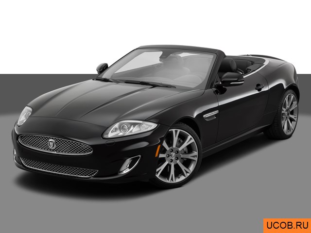 3D модель Jaguar XK 2014 года