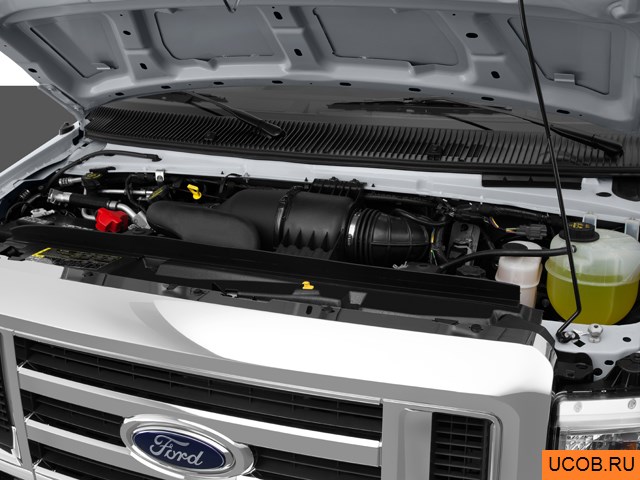 3D модель Ford модели E-150 Wagon 2014 года