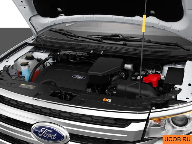 3D модель Ford модели Edge 2014 года