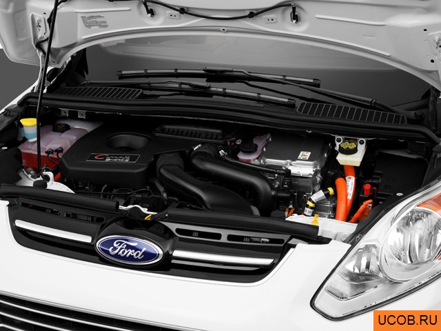 3D модель Ford модели C-Max Energi 2014 года