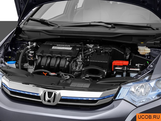 3D модель Honda модели Insight Hybrid 2014 года