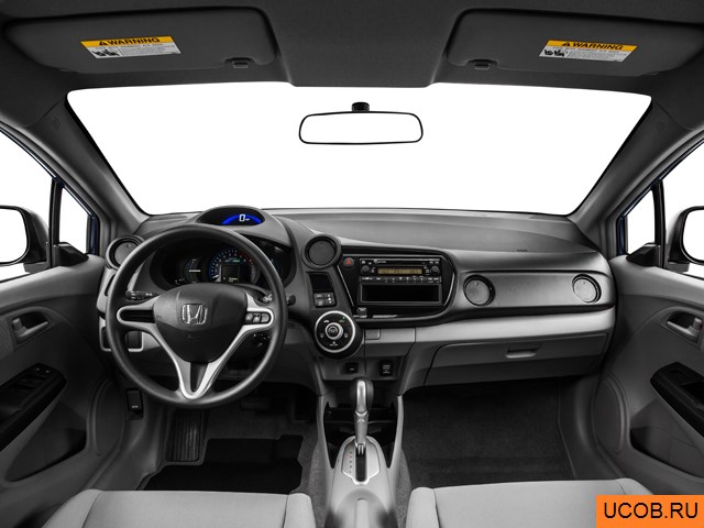 3D модель Honda модели Insight Hybrid 2014 года