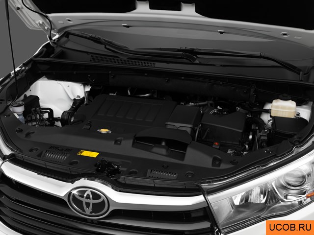 3D модель Toyota модели Highlander 2014 года