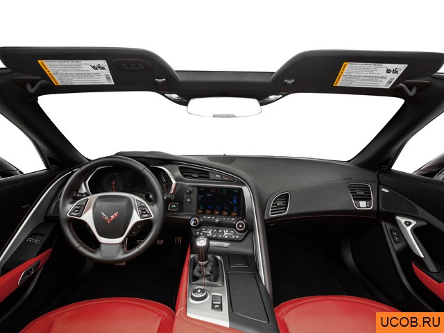 3D модель Chevrolet модели Corvette Stingray  2014 года