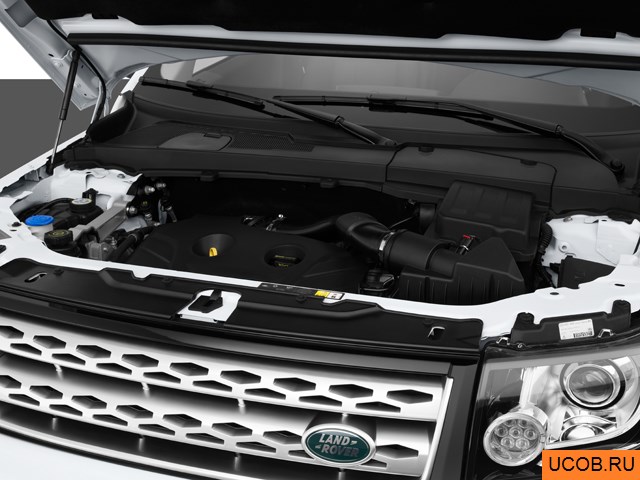 3D модель Land Rover модели LR2 2014 года