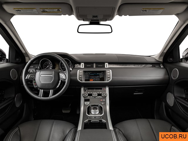 3D модель Land Rover модели Range Rover Evoque 2014 года