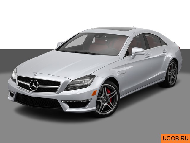 3D модель Mercedes-Benz модели CLS-Class 2014 года