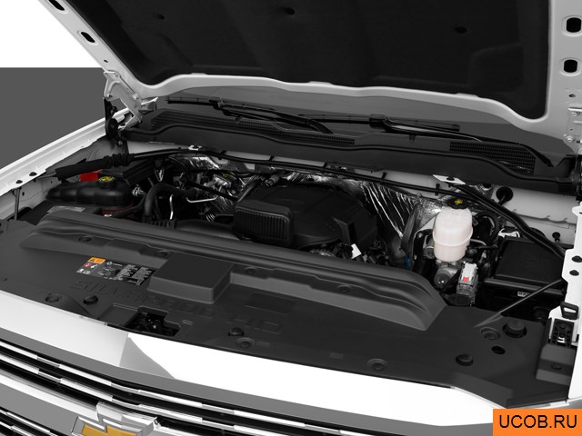 3D модель Chevrolet модели Silverado 2500HD 2015 года