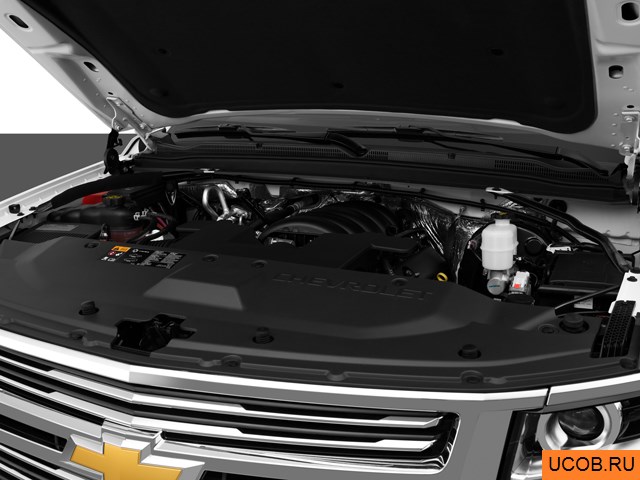 3D модель Chevrolet модели Suburban 2015 года
