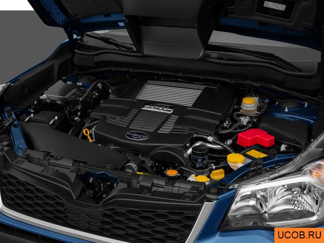 3D модель Subaru модели Forester 2015 года