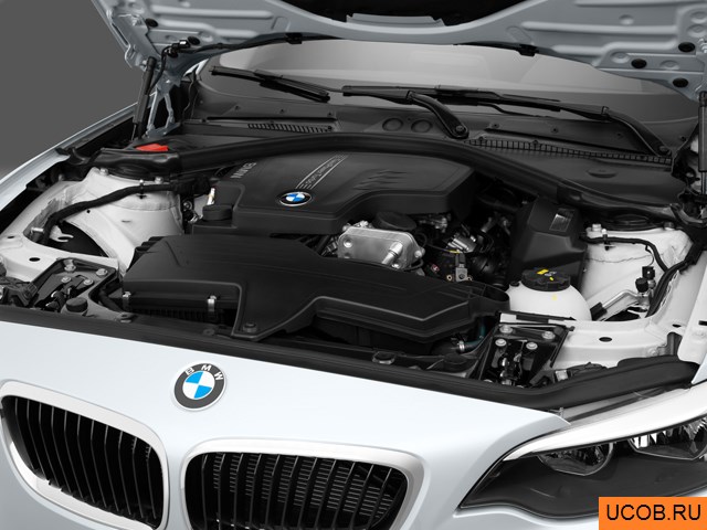 3D модель BMW модели 2-series 2014 года
