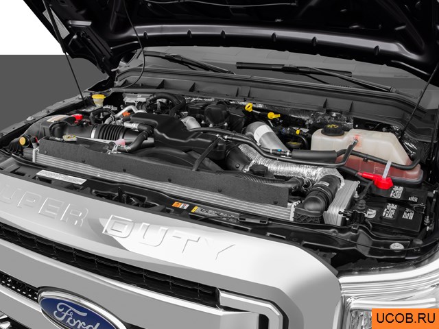 3D модель Ford модели F-250 SD 2015 года