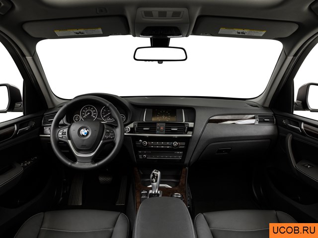 3D модель BMW модели X3 2015 года