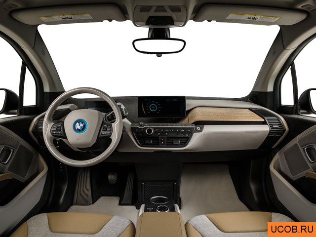 3D модель BMW модели i3 2014 года
