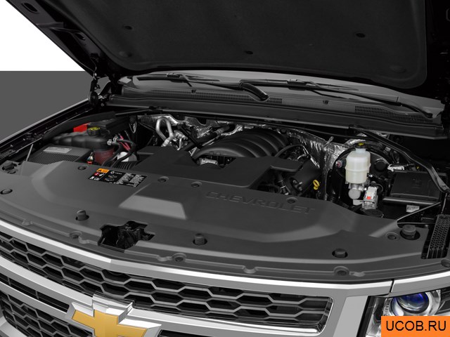 3D модель Chevrolet модели Tahoe 2015 года