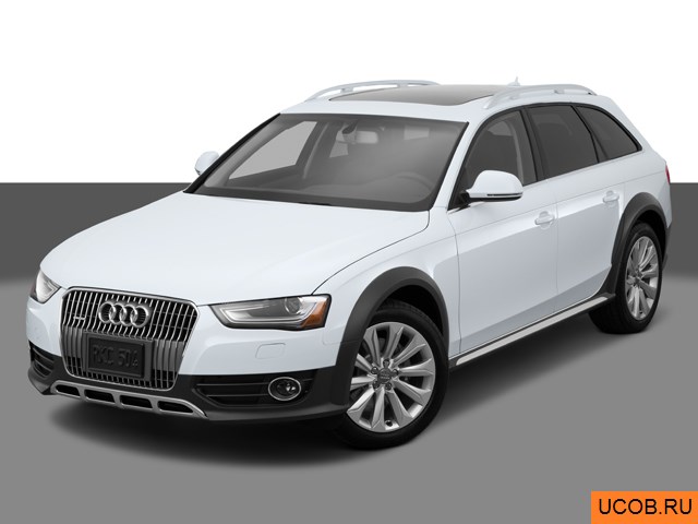 3D модель Audi модели Allroad 2015 года