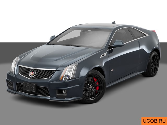 3D модель Cadillac модели CTS 2015 года
