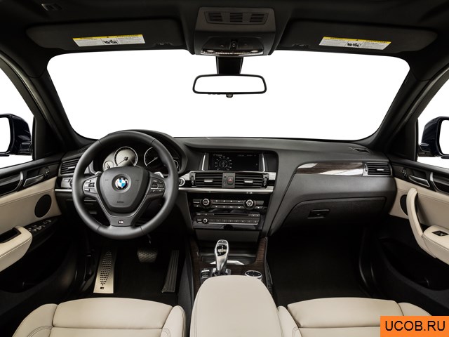 3D модель BMW модели X4 2015 года