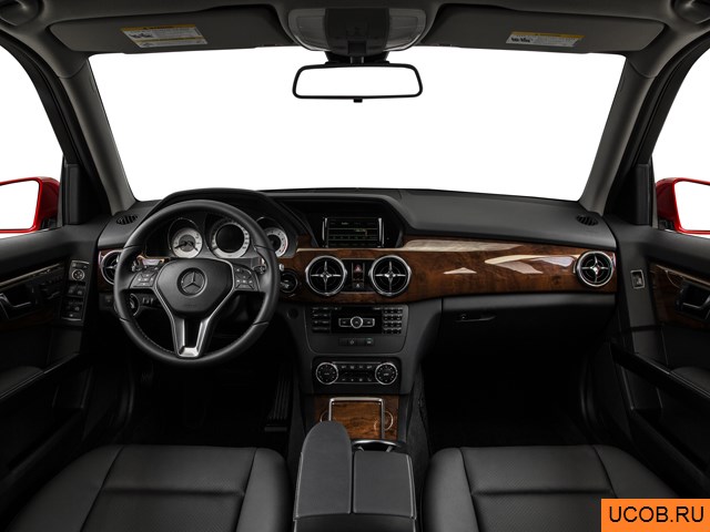 3D модель Mercedes-Benz модели GLK-Class 2015 года