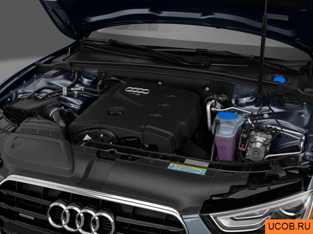 3D модель Audi модели A5 2015 года