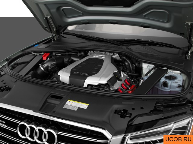 3D модель Audi модели A8 2015 года