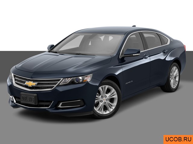3D модель Chevrolet модели Impala 2015 года