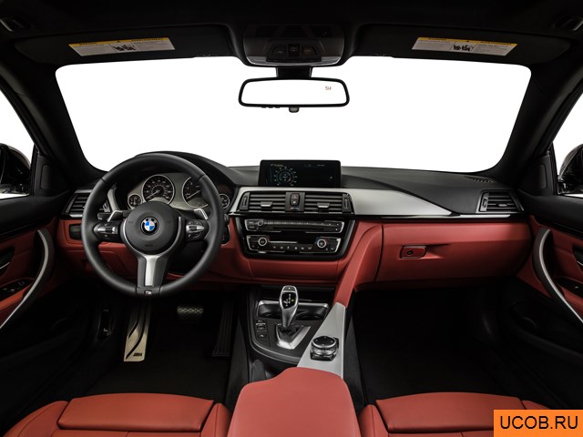 3D модель BMW модели 4-series 2015 года
