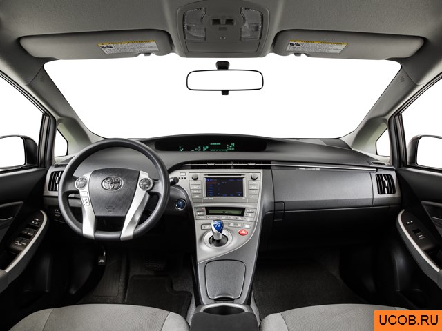 3D модель Toyota модели Prius  2015 года