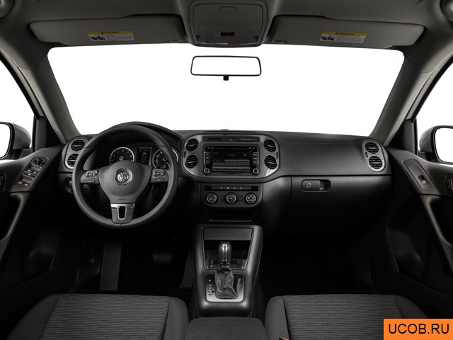 3D модель Volkswagen модели Tiguan 2015 года